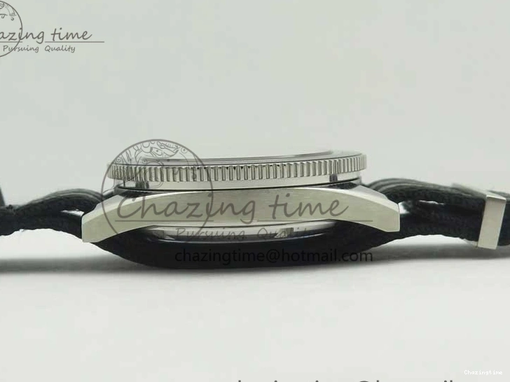 0228 Seamaster 300 Master Spectre SS MKS Best Edition Black Dial On Nylon Strap A SunProtective 8083